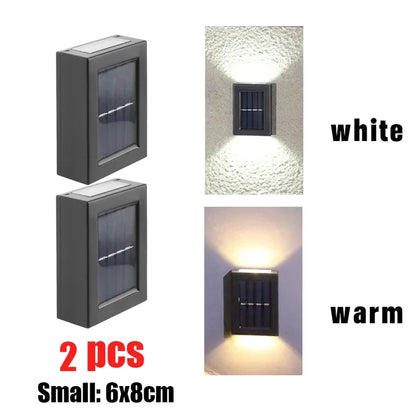 solar wall light