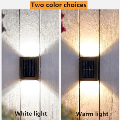 solar wall light