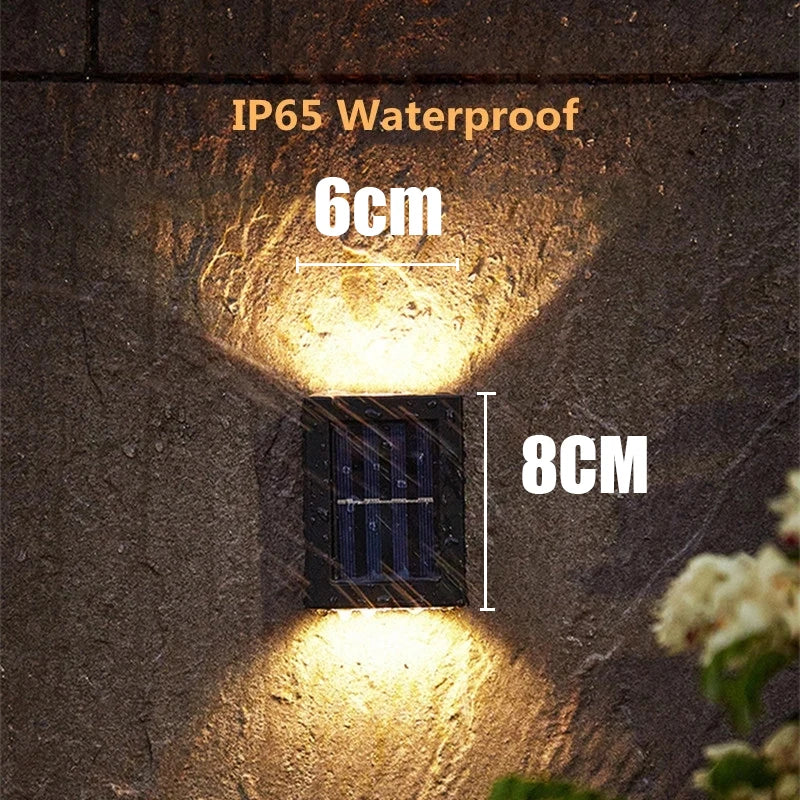 solar wall light