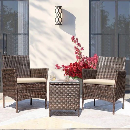 3pc patio furniture set