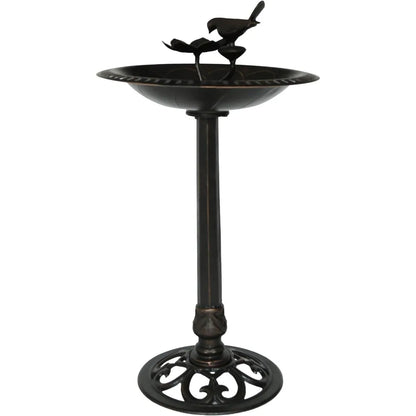 33 " outdoor birdbath