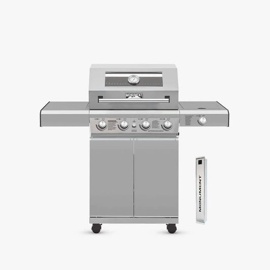 Stainless Steel 4 Burner Propane Gas Grill