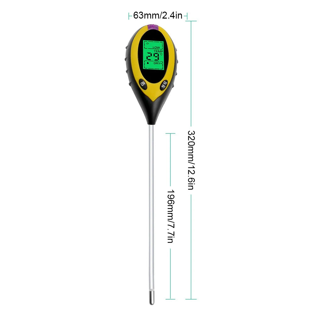 4 in 1 garden soil meter tester