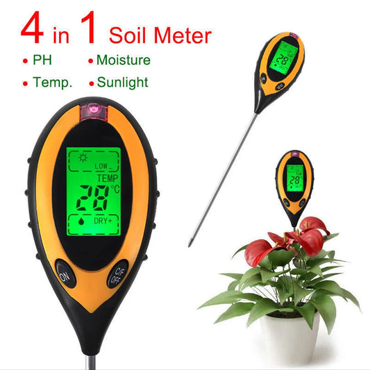 4 in 1 garden soil meter tester