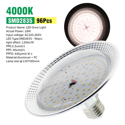 18w led grow light