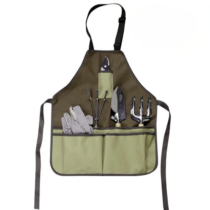 gardening apron and cloth bag