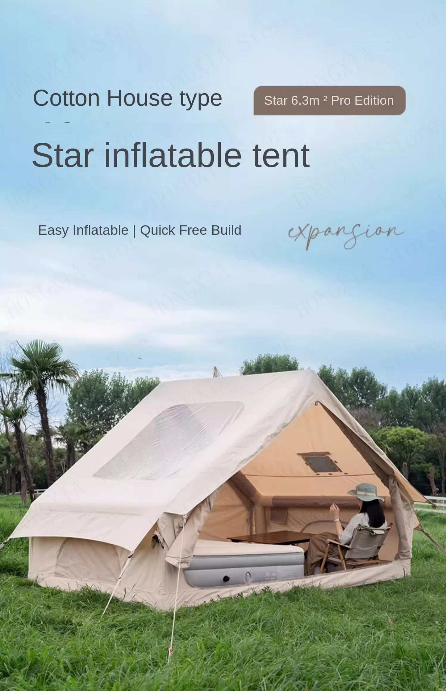 Fully Automatic Inflatable Outdoor Tent