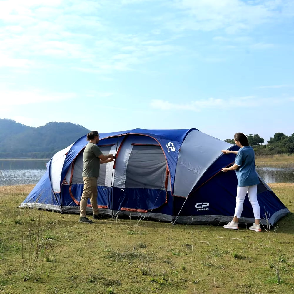 12 Person , 2 Room Family Cabin Tent