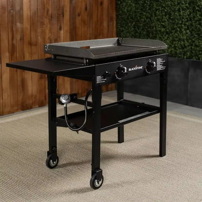 2 Burners Propane Flat Top Gas Grill Grill