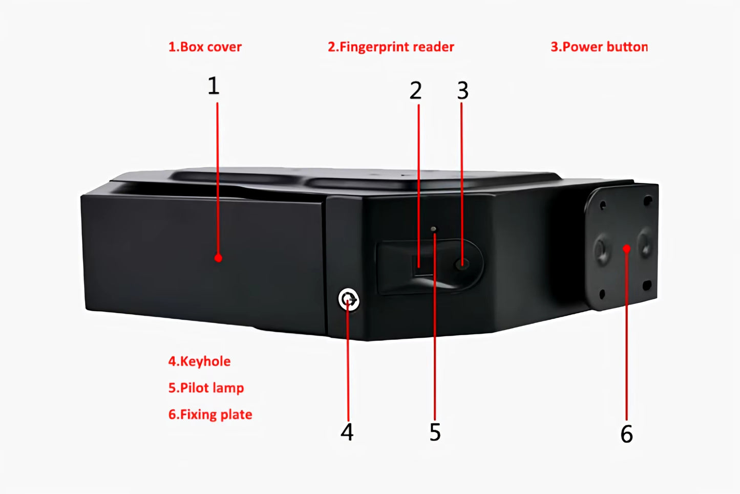 Gun Safe Pistol Box