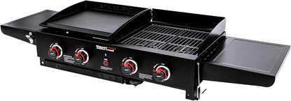 4 Burner Propane Gas Grill & Griddle Combo