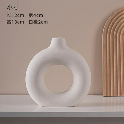ceramic openwork vase