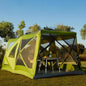 Instant Pop Up Center Pivot Tent - Green