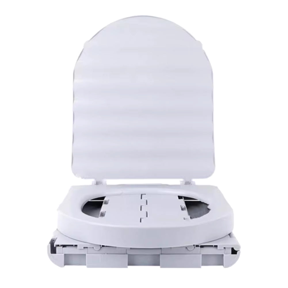 Folding Camping Travel Toilet with Lid