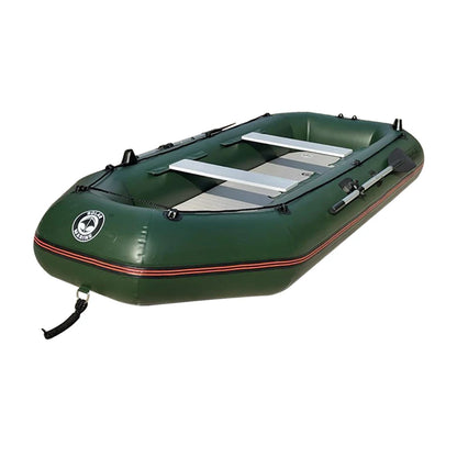 4 Person PVC Inflatable Boat Fishing Kayak Thick And Wear-resistant Canoe Air Mat Floor With All Accessories