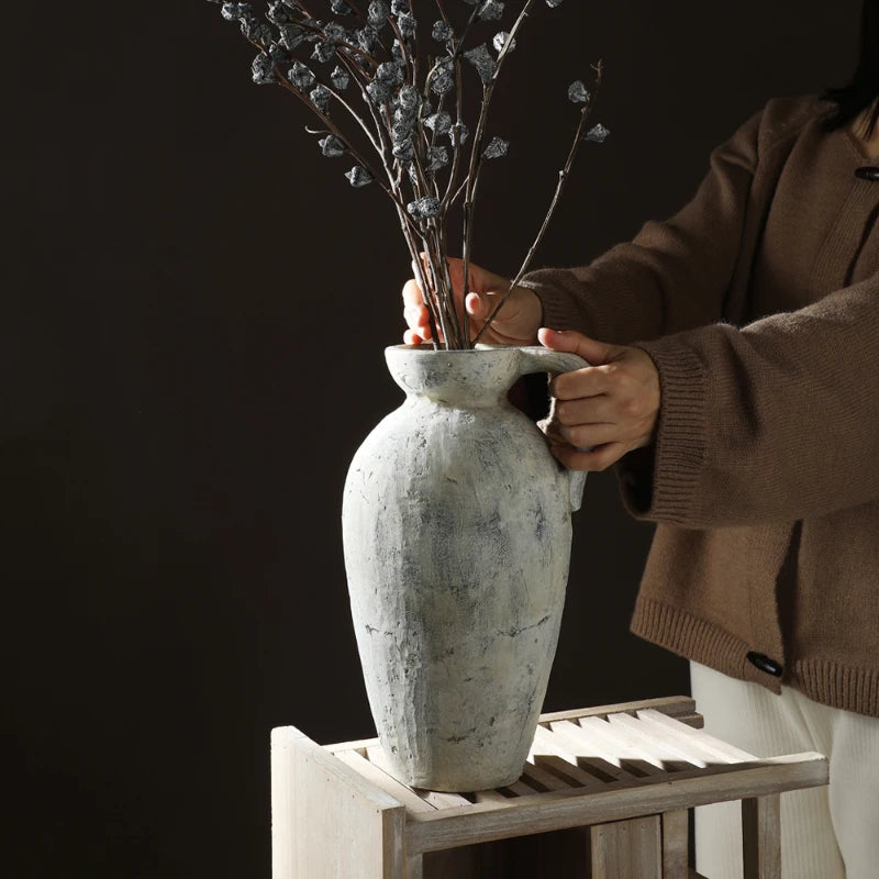 stoneware ceramic vase
