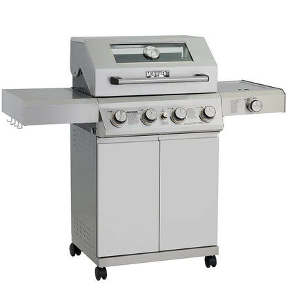 Stainless Steel 4 Burner Propane Gas Grill